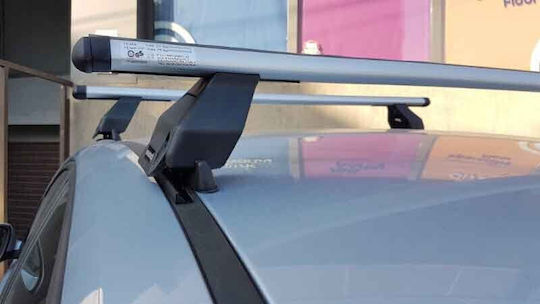 Bare Transversale Menabo Tema din Aluminiu pentru Opel Corsa D 3 Uși Model 2011-2014