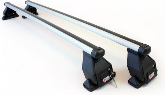 Bare transversale Menabo Tema din aluminiu pentru Kia Venga fără trapă, model cu 5 uși, 2014+