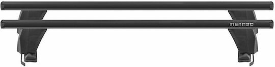 Menabo Delta Black Roof Bars Seat Tarraco 5 Doors Model 2018+