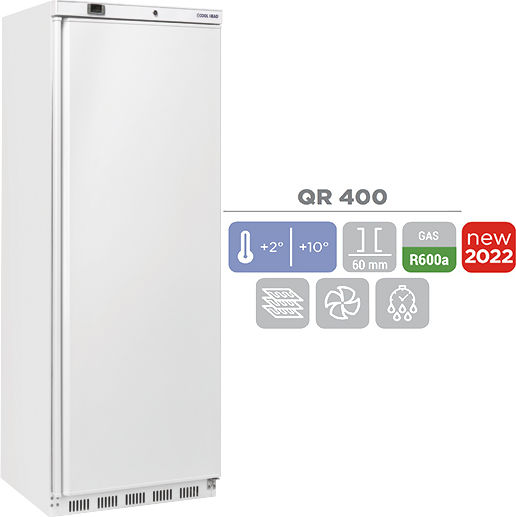 Cool Head QR 400 Commercial Refrigerator Cabinet L60xD67.5xH189cm