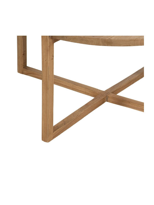 Rund Couchtisch Natural B80xT80xH40cm