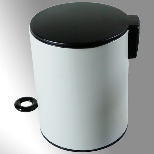 San Lorentzo Inox Καλαθάκι Μπάνιου Soft Close 5lt Μπεζ