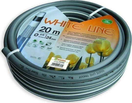 Bradas Hose Watering White Line 1/2" 30m