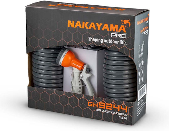 Nakayama GH9244 Λάστιχο Σπιράλ Σετ 15m