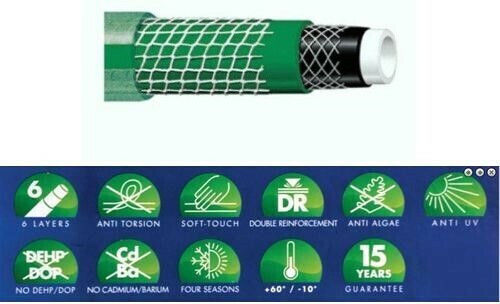 TecnoTubi Picena Cosmos Anti-Torsion Λάστιχο Ποτίσματος 1/2" 50m