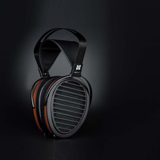 HiFiman Arya Organic Wired Over Ear Headphones Black / Brown
