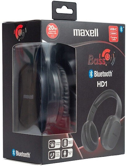 Maxell Spectrum Fără fir / Cu fir On Ear Căști cu 20 ore de Funcționare Negre