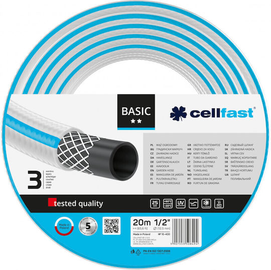 Cellfast Furtun de grădină Udare 3/4" 50m