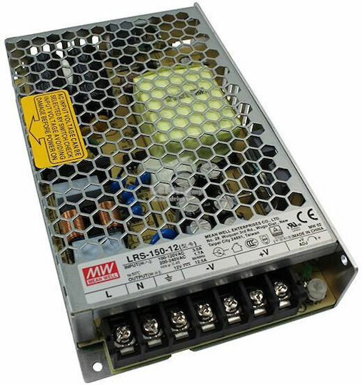 Mean Well Ρυθμιζόμενο Dimmable Τροφοδοτικό LED IP20 Ισχύος 150W με Τάση Εξόδου 24V
