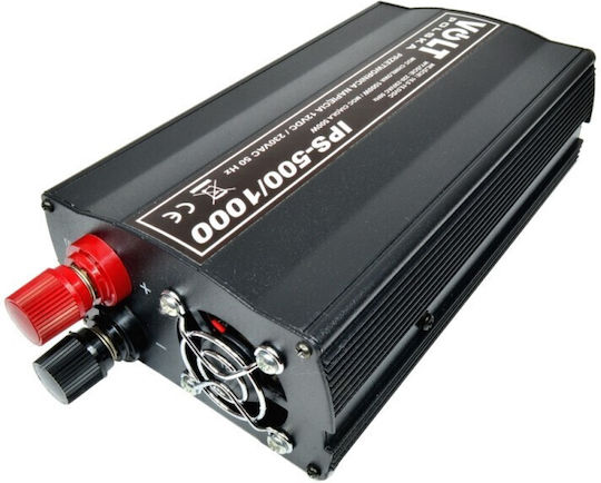 Volt Polska Invertor Auto Modificat Sine Wave 1000W pentru Convertirea 12V DC în 230V AC