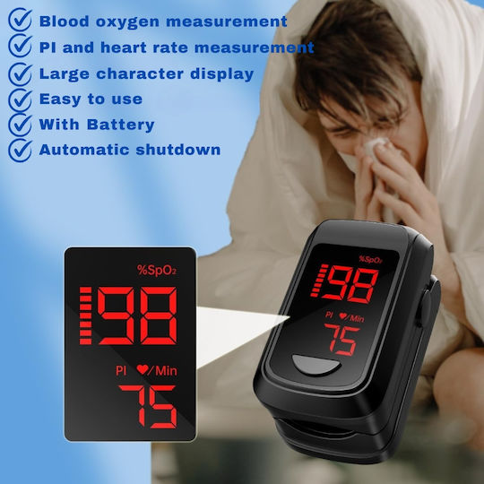 Profesional Oximetru Degetul Transparent