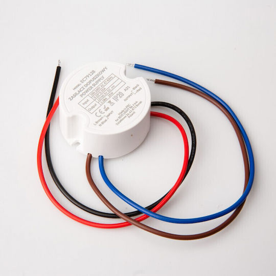 Eco Light LED-Netzteil Wasserdicht IP67 Leistung 30W mit Ausgangsspannung 12V