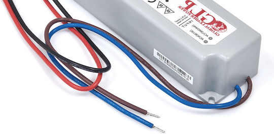 GLP Τροφοδοτικό LED Στεγανό IP67 Ισχύος 60W με Τάση Εξόδου 12V