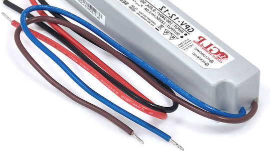 Premium Lux 2 Τροφοδοτικό LED Στεγανό IP67 Ισχύος 12W με Τάση Εξόδου 12V