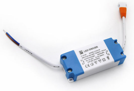 Adeleq Dimmbares LED-Netzteil Leistung 12W mit Ausgangsspannung 36V für LED Panel 6W