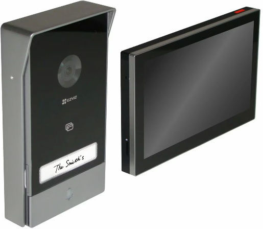 Ezviz Wi-Fi Video Intercom Set Black
