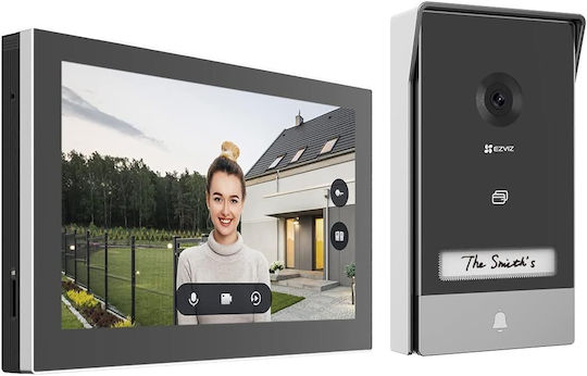 Ezviz Wi-Fi Video Intercom Set Black