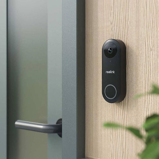 Reolink Doorbell Wi-Fi Compatible with Alexa Black