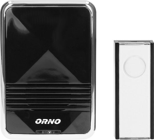 Orno Wireless Doorbell Black