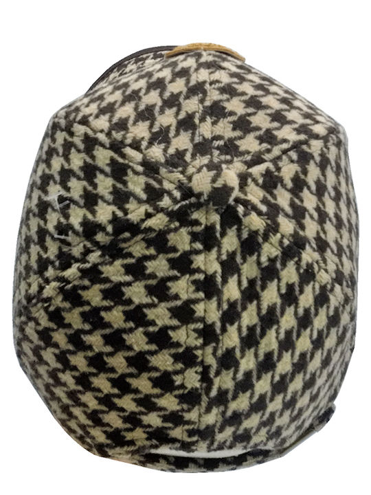 Brims and Trims Παιδικό Καπέλο Jockey Υφασμάτινο Μπεζ C