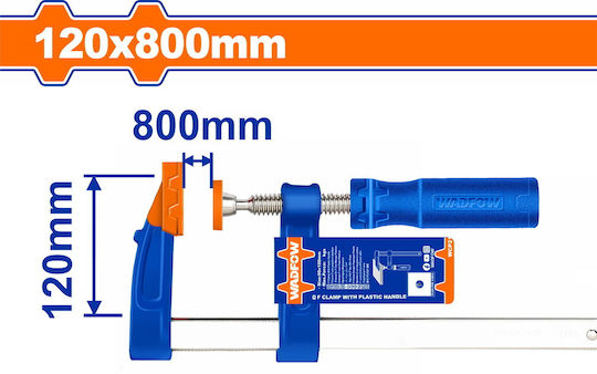 Wadfow Wadfow Clamp Type "F" Maximum Opening 800mm 120x800mm