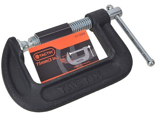 Tactix 215009 Klemme Schwere Ausführung Typ "C" mit maximaler Öffnung von 150mm mm