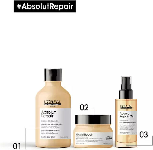 L'Oréal Professionnel Serie Expert Absolut Repair Haarmaske für Stärkung 250ml