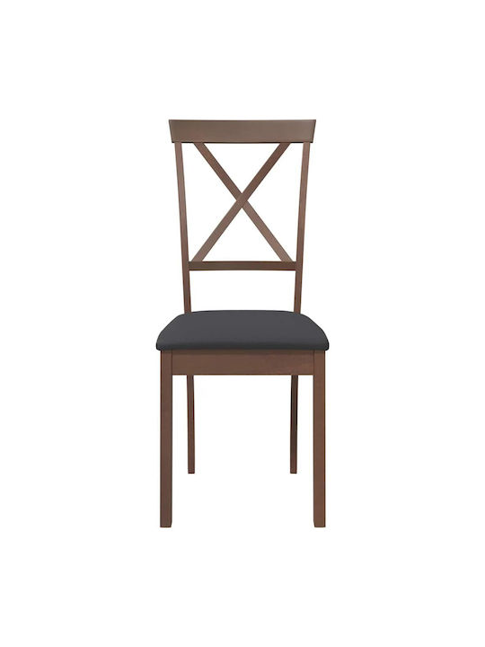 Scaune Sala de mese Lemn Maro 2buc 42.5x53.5x94buc