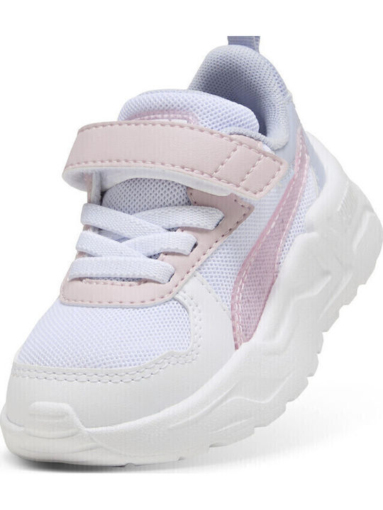 Trinity Lite Kinder Sneakers mit Klettverschluss Weiß