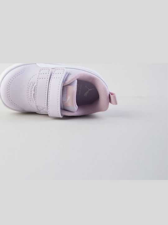 Courtflex V3 Παιδικά Sneakers με Σκρατς Ροζ