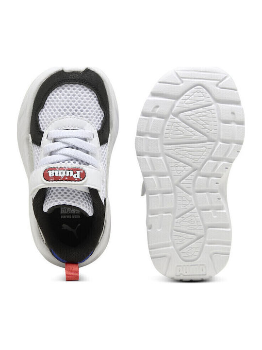 Trinity Lite MID Παιδικά Sneakers με Σκρατς Μαύρα