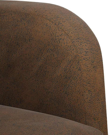 Armchair from Leatherette Coffee 69x67x70cm