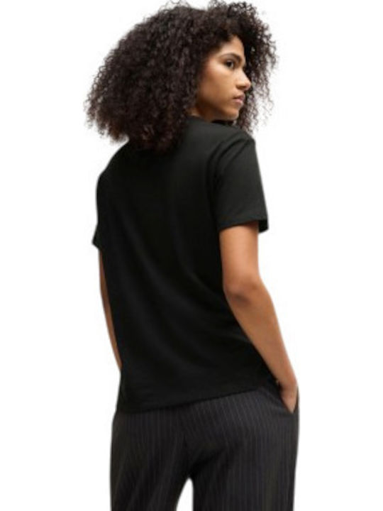 Damen T-Shirt Black