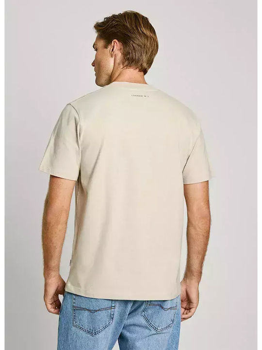 Dale T-shirt Μπεζ