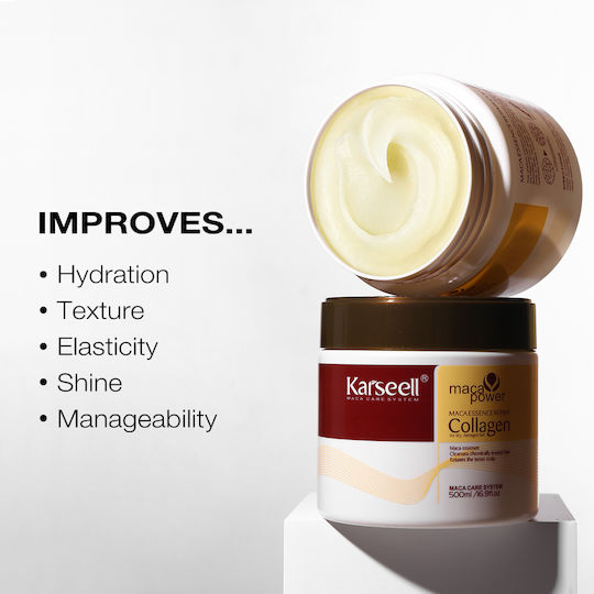 Karseell Maca Essence Μάσκα Μαλλιών για Ενδυνάμωση με Argan Oil 500ml