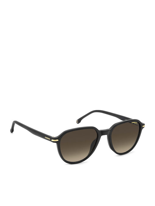 Carrera Unisex Γυαλιά Ηλίου με Μαύρο Κοκκάλινο Σκελετό και Γκρι Ντεγκραντέ Φακό 342/S 003/86