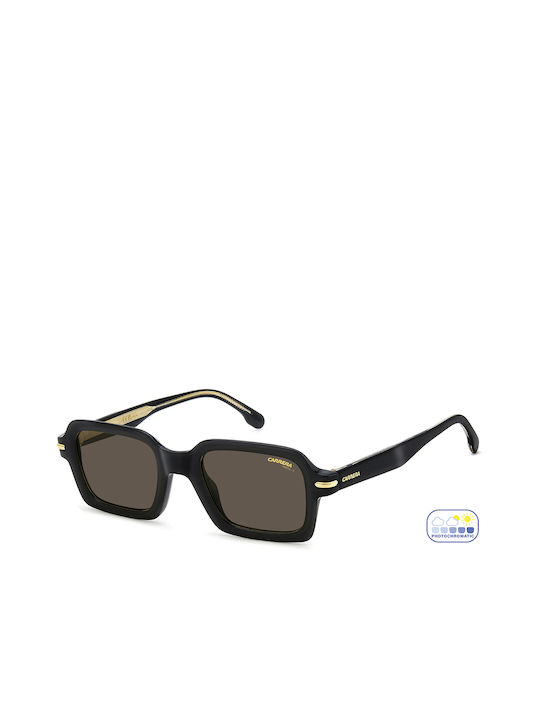 Carrera Men's Sunglasses with Black Plastic Frame and Yellow Lens 358/S 71C/UK