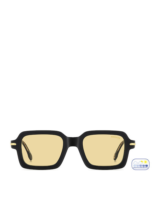 Carrera Men's Sunglasses With Black Horn-Rimmed Frame And Grey Lens 358/S 71C/UK