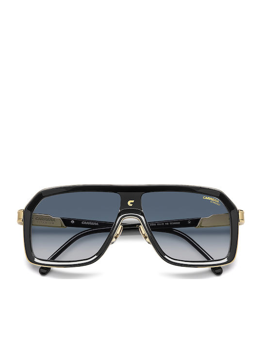 Carrera Men's Sunglasses With Black Frame And Grey Gradient Lens 1053/S 80S/08