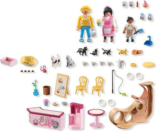 Playmobil MyLife Cat Café for 4-10 years old