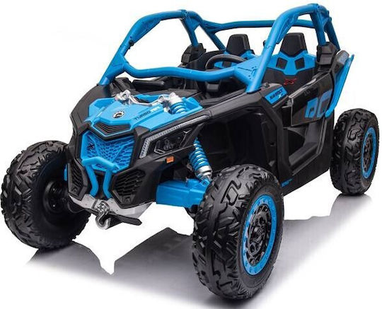 Can Am Maverick UTV Buggy Διθέσιο με Τηλεκοντρόλ Licensed 24 Volt Μπλε