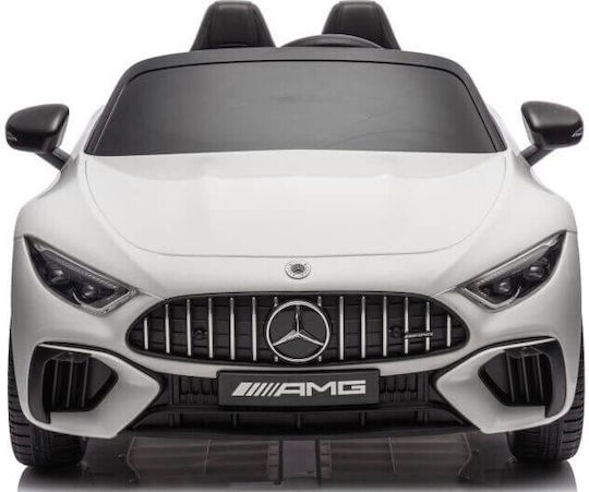 Mercedes AMG SL63 Doppelsitzer mit Fernbedienung Lizensiert 12 Volt Weiß