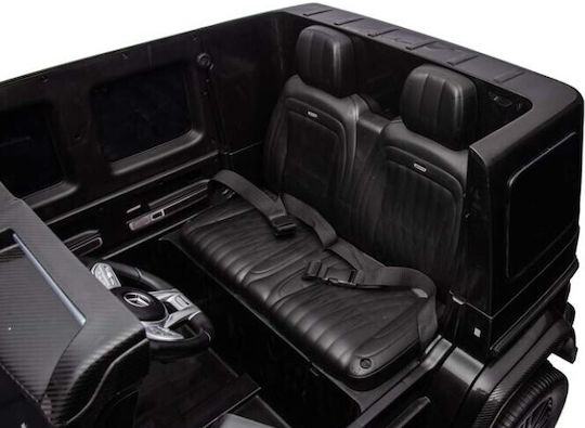 Mercedes AMG G63 Două Locuri Cu Telecomandă Licențiat 24 Volt Negru