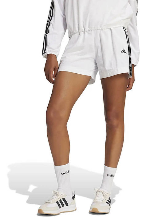 adidas Essentials 3-Stripes Γυναικείο Αθλητικό Σορτς White