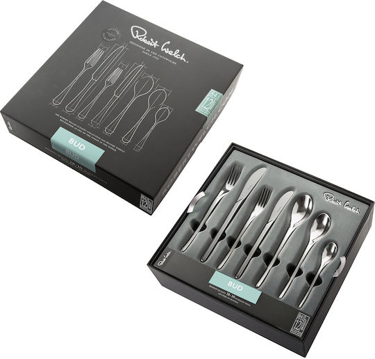 Robert Welch Cutlery Set Stainless Steel 18/10 Silver 84 Pieces
