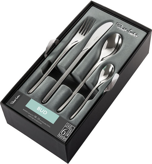 Robert Welch Cutlery Set Stainless Steel 18/10 Silver 24 Pieces