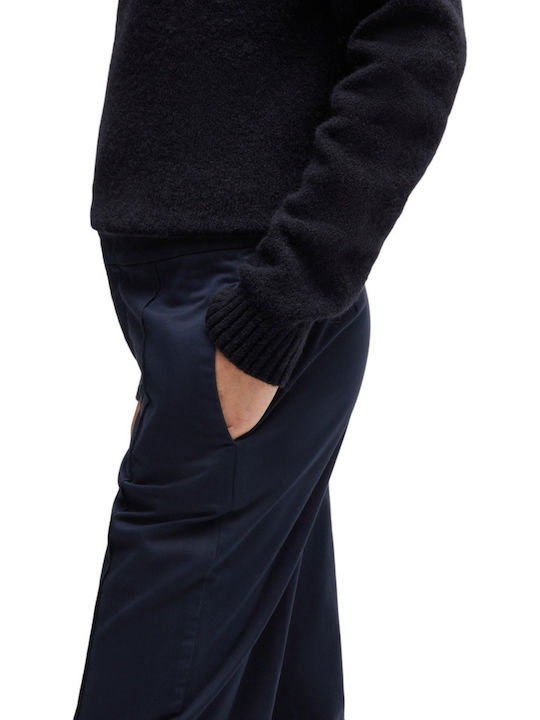 Damen Stoff Hose Dark Blue