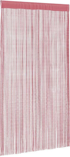 vidaXL Perdea ușă Roz 140x250cm 4102042
