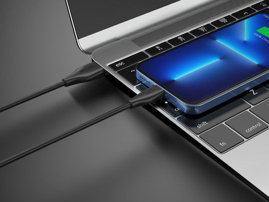 Celebrat Regular USB 2.0 to micro USB Cable Μαύρο 1m CB-31A-M-BK 1τμχ