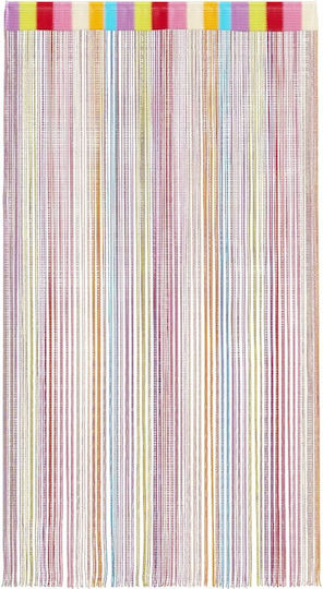 vidaXL Fabric Door Curtain Multicolour 140x250cm 4102038